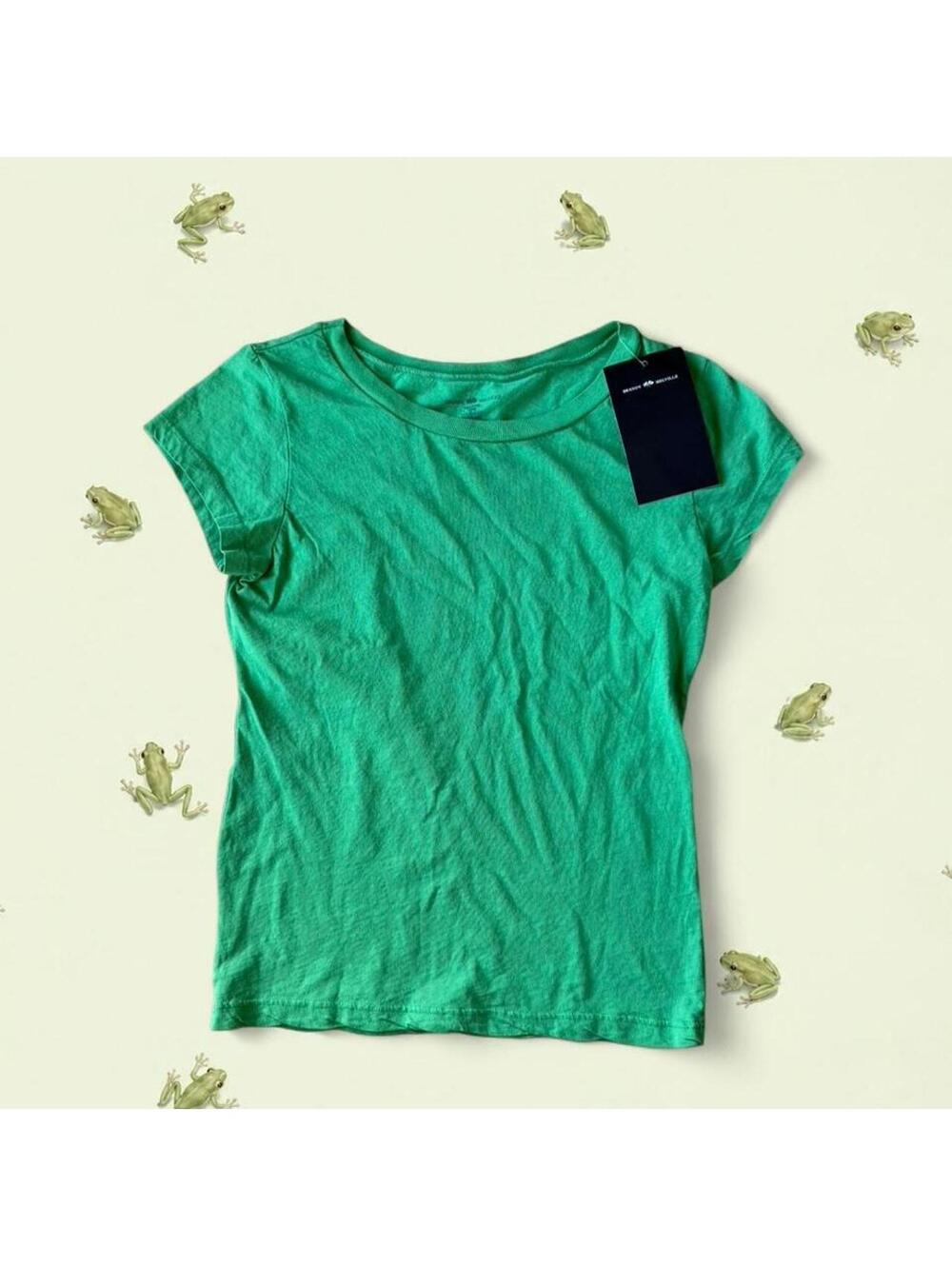 Brandy Melville green tshirt